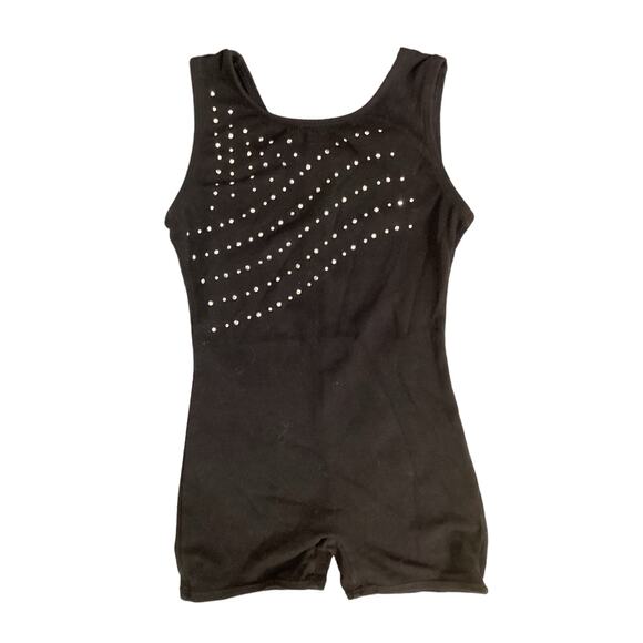 Danskin Freestyle Gymnastics Leotard w/ Shorts Bottom - Picture 1 of 2